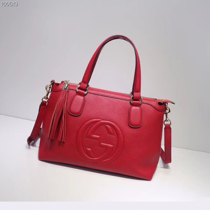 G*u*i top handle bags
